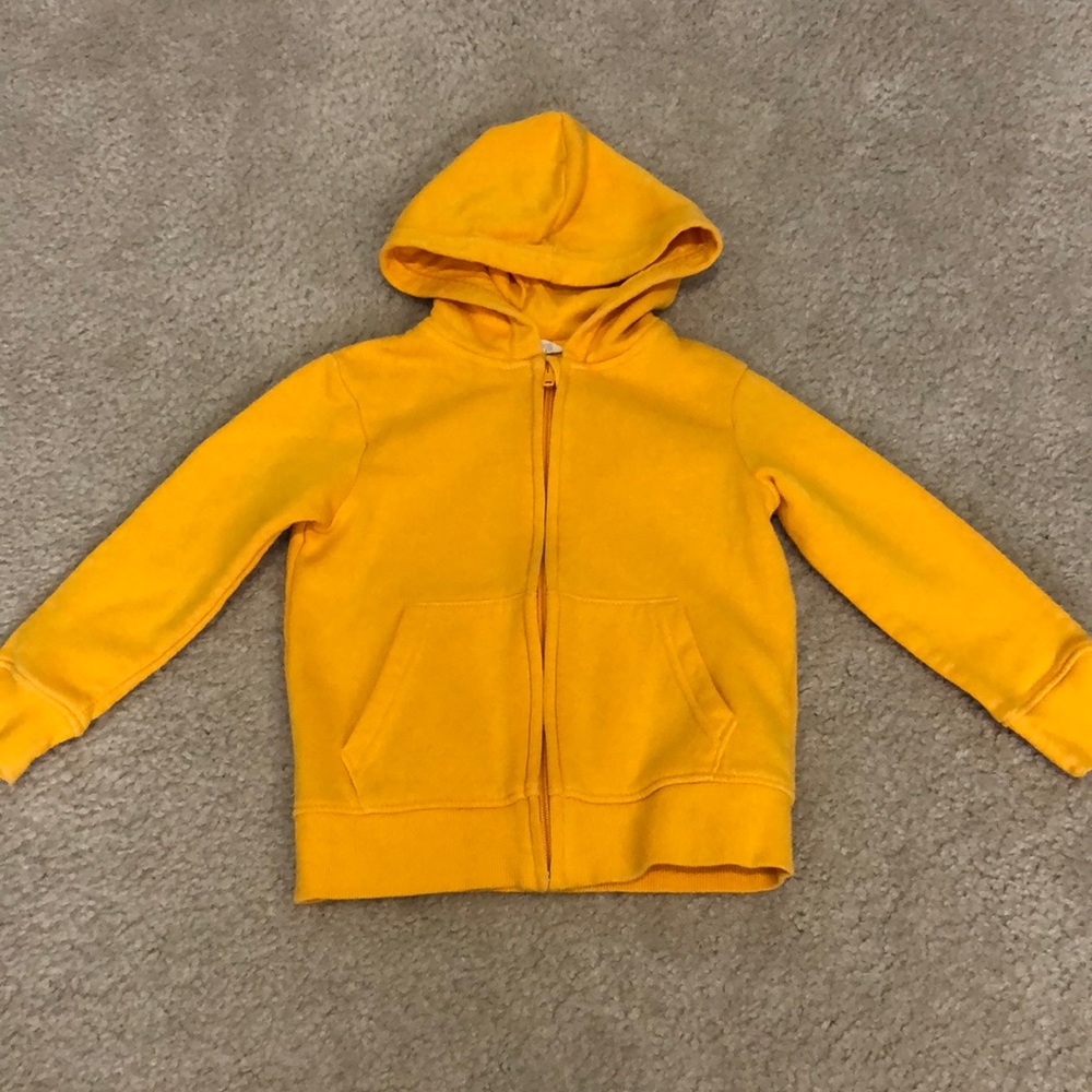 Toddler Boys H&M Yellow Hoodie Size 3/4T
